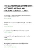 CCT&lowbar;EXAM&lowbar;SCRIPT&lowbar;2026&lowbar;COMPREHENSIVE&lowbar;ASSESSMENT&lowbar;QUESTIONS&lowbar;AND&lowbar;SOLUTIONS&period;pdf&NewLine;&NewLine;