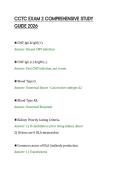 CCTC EXAM 2 COMPREHENSIVE STUDY GUIDE 2026&period;pdf&NewLine;&NewLine;