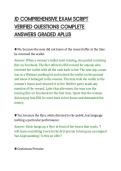 JD COMPREHENSIVE EXAM SCRIPT&NewLine;VERIFIED QUESTIONS COMPLETE&NewLine;ANSWERS GRADED APLUS&NewLine;