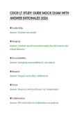CDCR LT STUDY GUIDE MOCK EXAM WITH ANSWER RATIONALES 2026&period;pdf&NewLine;&NewLine;