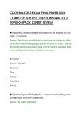 CDCR MAJOR 2 EXAM FINAL PAPER 2026 COMPLETE SOLVED QUESTIONS PRACTICE REVISION PACK EXPERT REVIEW&period;pdf&NewLine;&NewLine;
