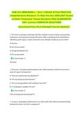 NUR 210 &lpar;MED&sol;SURG 2 - Test 1&rpar; NCLEX STYLE PRACTICE &NewLine;Comprehensive Resource To Help You Ace 2026-2027 Exams &NewLine;Includes Frequently Tested Questions With ELABORATED &NewLine;100&percnt; Correct COMPLETE SOLUTIONS &NewLine;Guaranteed Pass First Attempt&excl;&excl; Current Update&excl;&excl; 
