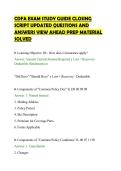CDFA EXAM STUDY GUIDE CLOSING SCRIPT UPDATED QUESTIONS AND ANSWERS VIEW AHEAD PREP MATERIAL SOLVED&period;pdf&NewLine;&NewLine;
