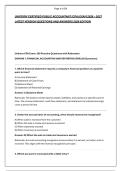 UNIFORM CERTIFIED PUBLIC ACCOUNTANT &lpar;CPA&rpar; EXAM 2026 &ndash; 2027 &NewLine;LATEST VERSION QUESTIONS AND ANSWERS 2026 EDITION