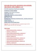 ISYE 6501 Final Quiz &vert; Questions and Answers &vert; 2026 Update &vert; 100&percnt; Correct - GT&period;
