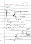 Complete cell cycle and cell division handwritten notes &period;