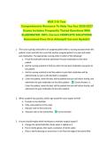 NUR 210 Test &NewLine;Comprehensive Resource To Help You Ace 2026-2027 &NewLine;Exams Includes Frequently Tested Questions With &NewLine;ELABORATED 100&percnt; Correct COMPLETE SOLUTIONS  &NewLine;Guaranteed Pass First Attempt&excl;&excl; Current Update&excl;&excl;