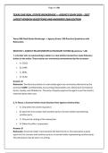 TEXAS SAE REAL ESTATE BROKERAGE &mdash; AGENCY EXAM 2026 &ndash; 2027 &NewLine;LATEST VERSION QUESTIONS AND ANSWERS 2026 EDITION