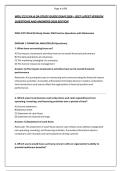WGU C213 PA & OA STUDY GUIDE EXAM 2026 &ndash; 2027 LATEST VERSION &NewLine;QUESTIONS AND ANSWERS 2026 EDITION