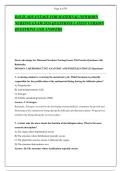 DAVIS ADVANTAGE FOR MATERNAL-NEWBORN &NewLine;NURSING EXAM 2026 QUESTIONS LATEST VERSION &NewLine;QUESTIONS AND ANSWERS 