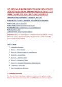 MN DENTAL JURISPRUDENCE EXAM NEW UPDATE 2026&sol;2027 QUESTIONS AND ANSWERS ACTUAL TEST WITH COMPLETE SOLUTION&sol;100&percnt; VERIFIED