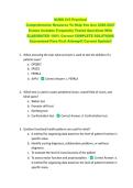 NURS 215 Practical &NewLine;Comprehensive Resource To Help You Ace 2026-2027 &NewLine;Exams Includes Frequently Tested Questions With &NewLine;ELABORATED 100&percnt; Correct COMPLETE SOLUTIONS  &NewLine;Guaranteed Pass First Attempt&excl;&excl; Current Update&excl;&excl;