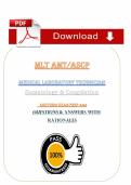 MLT AMT&sol;ASCP Hematology & Coagulation &lpar;PDF&rpar; &vert; 2026 MLT Exam Questions &vert; ASCP &lpar;City Colleges of Chicago&rpar;