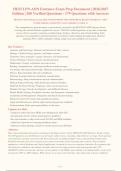 HESI LPN-ADN Entrance Exam Prep Document &vert; 2026&sol;2027&NewLine;Edition &vert; 200 Verified Questions - 179 Questions with Answers&NewLine;
