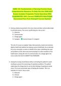 NURS 101 Fundamentals of Nursing Practice Exam &NewLine;Comprehensive Resource To Help You Ace 2026-2027 &NewLine;Exams Includes Frequently Tested Questions With &NewLine;ELABORATED 100&percnt; Correct COMPLETE SOLUTIONS  &NewLine;Guaranteed Pass First Attempt&excl;&excl; Current Update&excl;&excl;