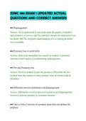 JOMC 486 EXAM 1 UPDATED ACTUAL&NewLine;QUESTIONS AND CORRECT ANSWERS&NewLine;