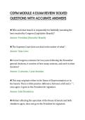 CDFM MODULE 4 EXAM REVIEW SOLVED QUESTIONS WITH ACCURATE ANSWERS&period;pdf&NewLine;&NewLine;