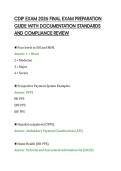 CDIP EXAM 2026 FINAL EXAM PREPARATION GUIDE WITH DOCUMENTATION STANDARDS AND COMPLIANCE REVIEW&period;pdf&NewLine;&NewLine;