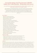 General Microbiology Exam Prep Document &vert; 2026&sol;2027&NewLine;Edition &vert; 200 Verified Questions - 180 Questions with Answers&NewLine;