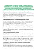 COMSAE PHASE 1 FORM 113 EXAM &sol; COMSAE FORM 113 &NewLine;ACTUAL PHASE 1 COMPLETE ACCURATE QUESTIONS WITH &NewLine;WELL ELABORATED ANSWERS AND RATIONALES &lpar;100&percnt; &NewLine;CORRECT VERIFIED SOLUTIONS&rpar; NEWEST UPDATED VERSION 