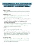 DEVICE RAC FINAL TEST 2026 QUESTIONS&NewLine;WITH CORRECT ANSWERS GRADED A&plus;&NewLine;