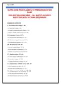 CTRS EXAM PREP &vert; Therapeutic Recreation Certification &vert; 250&plus; Practice Questions with Verified Answers & Rationales &vert; NCTRC-Aligned &vert; Updated 2026-2027