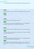 CWV 4 UPDATED ACTUAL EXAM QUESTIONS CORRECT ANSWERS GRADED A PLUS&period;pdf