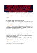 AHIP FINAL EXAM TEST QUESTIONS&NewLine;LATEST 2026&sol;2027 ACTUAL EXAM&NewLine;QUESTIONS WITH CORRECT ANSWERS&NewLine;100&percnt; VERIFIED GRADED A&plus;