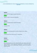 D 236 PATHOPHYSIOLOGY E FINAL PAPER EXAM QUESTIONS ACCURATE ANSWERS FULL