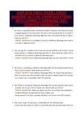 AHIP 2026 FINAL EXAM LATEST&NewLine;2026&sol;2027 ACTUAL EXAM QUESTIONS&NewLine;WITH CORRECT ANSWERS 100&percnt;&NewLine;VERIFIED GRADED A&plus;