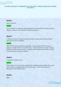 D 236 PRE ASSESSMENT COMPREHENSIVE EXAM SCRIPT COMPLETE QUESTIONS VERIFIED