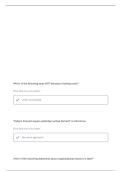 MANG 3402 OPERATIONS MANAGEMENT QUESTIONS WITH CORRECT ANSWERS