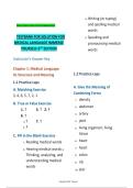 Solution Manual for Medical Language&colon; Immerse Yourself 6th Edition by Susan M&period; Turley &vert; Complete Chapters 1&ndash;19 &vert; Latest Updated 2025&ndash;2026