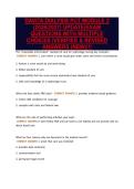 DAVITA DIALYSIS PCT MODULE 2&NewLine;&lpar;2026&sol;2027&rpar; UPDATE&vert;EXAM&NewLine;QUESTIONS WITH MULTIPLE&NewLine;CHOICES &vert;VERIFIED & REVISED&NewLine;ANSWERS &lpar;NEW&rpar;&excl;&excl;&excl;