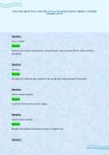 D 467 EXPLORING DATA UPDATED ACTUAL EXAM QUESTIONS CORRECT ANSWERS GRADED A