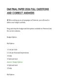 DMI FINAL PAPER 2026 FULL QUESTIONS&NewLine;AND CORRECT ANSWERS&NewLine;