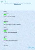 D AND DRIVING SCHOOL COMPREHENSIVE EXAM SCRIPT COMPLETE QUESTIONS VERIFIED
