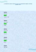D AND DRIVING SCHOOL UPDATED ACTUAL EXAM QUESTIONS CORRECT ANSWERS GRADED A