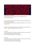 HESI RN EXIT 2026&sol;2027&comma; HESI EXIT V1&comma;&NewLine;HESI EXIT V2&comma; HESI EXIT V3&comma; HESI EXIT&NewLine;V5&comma; HESI EXIT RN V4&comma; HESI EXIT V6&comma;&NewLine;HESI EXIT V7 2026&sol;2027 QUESTIONS&NewLine;AND CORRECT VERIFIED ANSWERS&comma;&NewLine;GRADED A&plus;&comma; HESI EXIT EXAM V1-7
