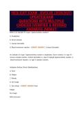 HESI EXIT EXAM - EVOLVE &lpar;2026&sol;2027&rpar;&NewLine;UPDATE&vert;EXAM&NewLine;QUESTIONS WITH MULTIPLE&NewLine;CHOICES &vert;VERIFIED & REVISED&NewLine;ANSWERS &lpar;NEW&rpar;&excl;&excl;&excl;
