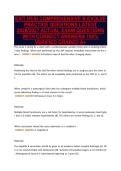 EXIT HESI COMPREHENSIVE B EVOLVE&NewLine;PRACTICE QUESTIONS LATEST&NewLine;2026&sol;2027 ACTUAL EXAM QUESTIONS&NewLine;WITH CORRECT ANSWERS 100&percnt;&NewLine;VERIFIED GRADED A&plus;
