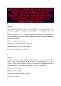 EXIT HESI COMPREHENSIVE B EVOLVE&NewLine;PRACTICE QUESTIONS LATEST&NewLine;2026&sol;2027 ACTUAL EXAM QUESTIONS&NewLine;WITH CORRECT ANSWERS 100&percnt;&NewLine;VERIFIED GRADED A&plus;