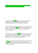 BSG Final Exam Questions and Answers &vert; 100&percnt; Correct Answers 2026&sol;2027