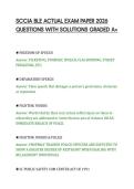 SCCJA BLE ACTUAL EXAM PAPER 2026&NewLine;QUESTIONS WITH SOLUTIONS GRADED A&plus;&NewLine;