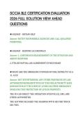 SCCJA BLE CERTIFICATION EVALUATION&NewLine;2026 FULL SOLUTION VIEW AHEAD&NewLine;QUESTIONS&NewLine;