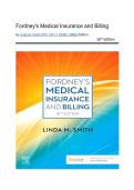 Test Bank&colon; Fordney's Medical Insurance and Billing&NewLine;16th Edition by Linda M&period; Smith All Chapters 1-20 Fully Covered 2026&sol;20