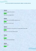 DAANCE EXAM SCRIPT SOLVED QUESTIONS CORRECT ANSWERS UPDATED&period;pdf