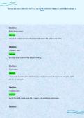 DAANCE STUDY UPDATED ACTUAL EXAM QUESTIONS CORRECT ANSWERS GRADED A