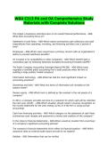 WGU C213 PA and OA Comprehensive Study Materials with Complete Solutions