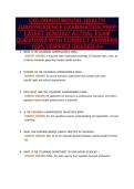 COLORADO MENTAL HEALTH&NewLine;JURISPRUDENCE EXAMINATION PREP&NewLine;LATEST 2026&sol;2027 ACTUAL EXAM&NewLine;QUESTIONS WITH CORRECT ANSWERS&NewLine;100&percnt; VERIFIED GRADED A&plus;